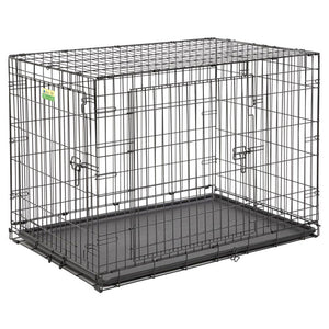 Contour Double Door Dog Crate 42″ - Shopivet.com