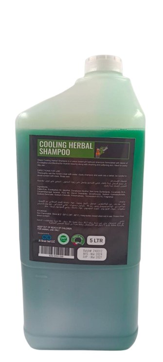 COOLING HERBAL SHAMPOO 5LTR - Shopivet.com