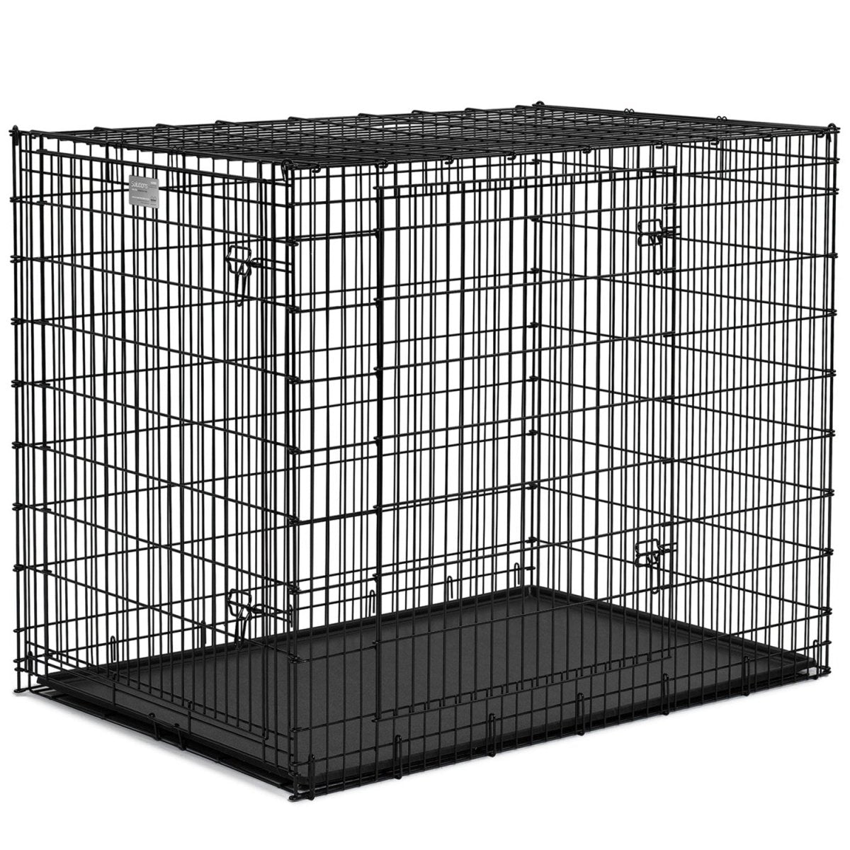 Crate Black Double Door 54″ - Shopivet.com