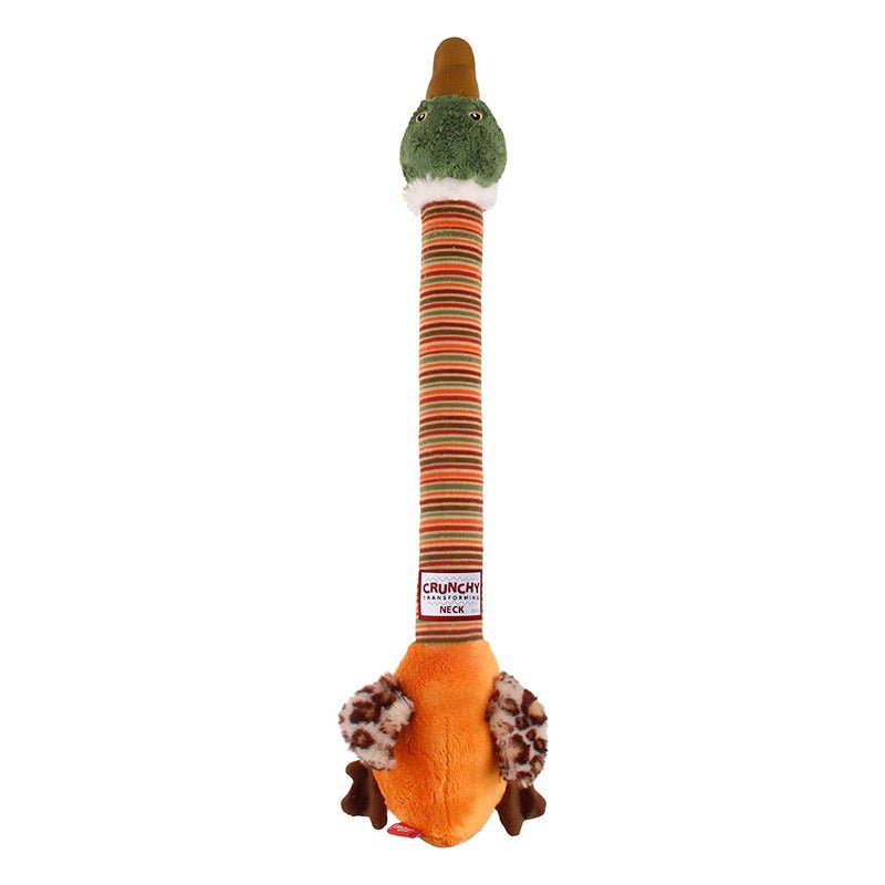 “Crunchy Neck” Duck with Bone & Squeaker – Small - Shopivet.com