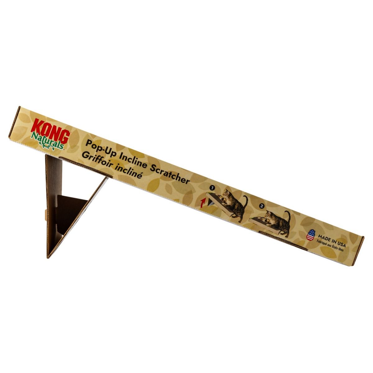 Kong Naturals Pop-Up Incline Cat Scratcher -