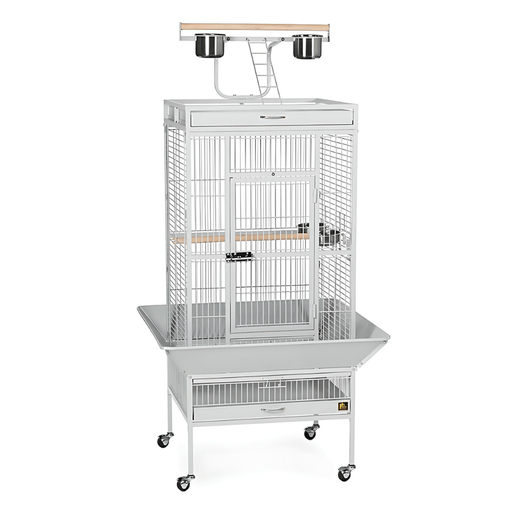 Dayang Bird Cage (A10) - 67 x 67 x 156cm - White - Shopivet.com