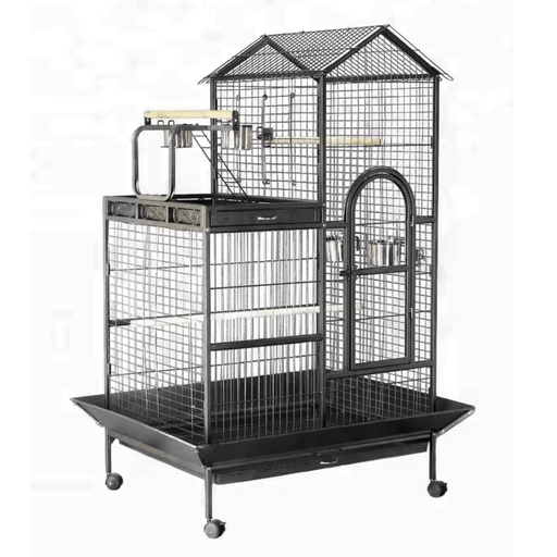 Dayang Bird Cage (A17) - 114 x 91 x 160cm - Black - Shopivet.com
