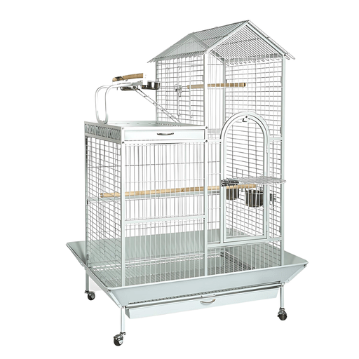 Dayang Bird Cage (A17) - 114 x 91 x 160cm - White - Shopivet.com
