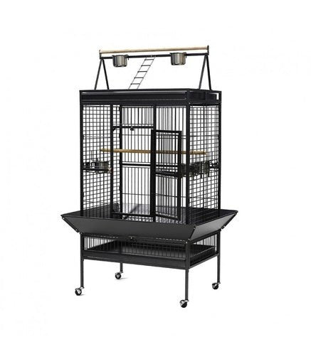 Dayang Bird Cage (A19) - 102.5 x 80 x 172cm[Dimension - 102.5 x 80 x 172cm] - Black - Shopivet.com