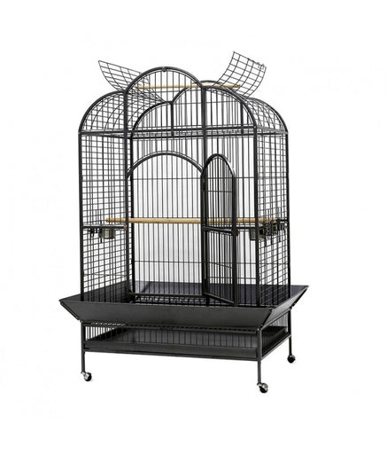 Dayang Bird Cage (A24) - 131.5 x 102 x 185cm[Dimension - 131.5 x 102 x 185cm] - Black - Shopivet.com