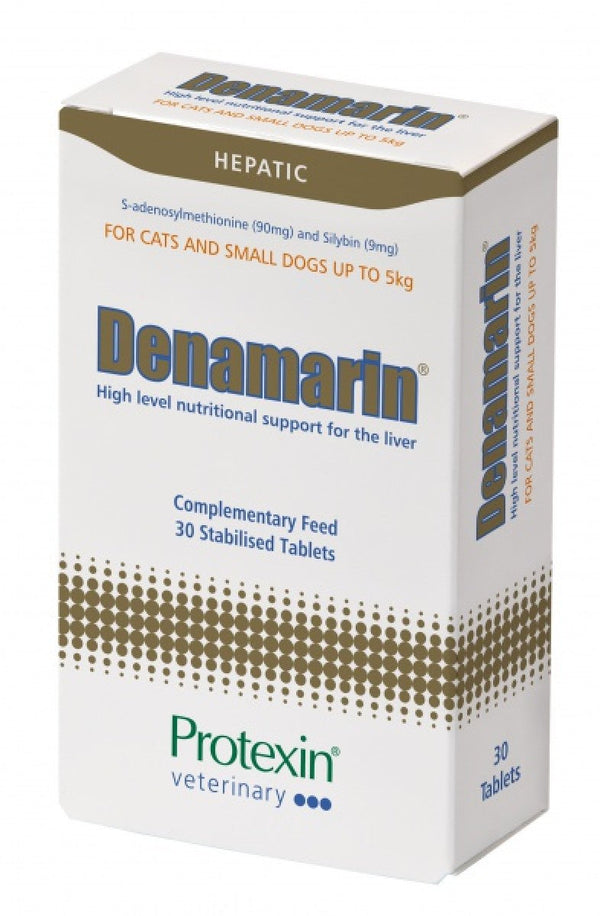 Denamarin for Cats & Small Dogs up to 5 kg, 30 Stabilised Tabs