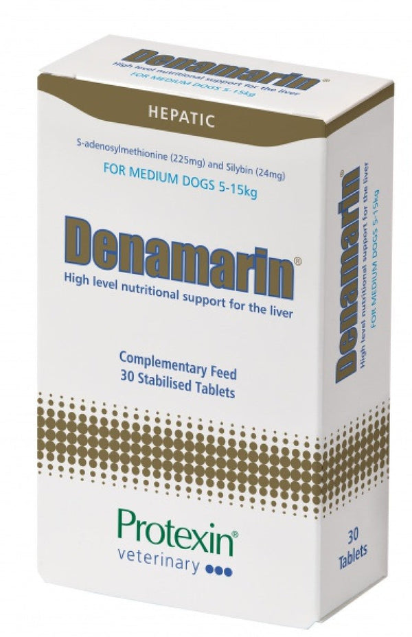 Denamarin for Medium Dogs 5-15 kg, 30 Stabilised Tabs