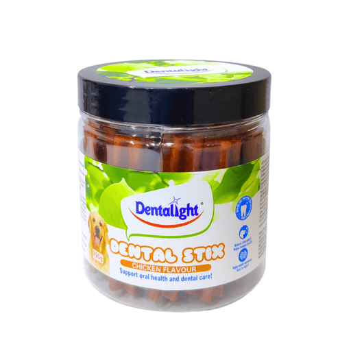Dentalight 2.5" Dental Stix For Dog - Chicken Flavour 220g - Shopivet.com