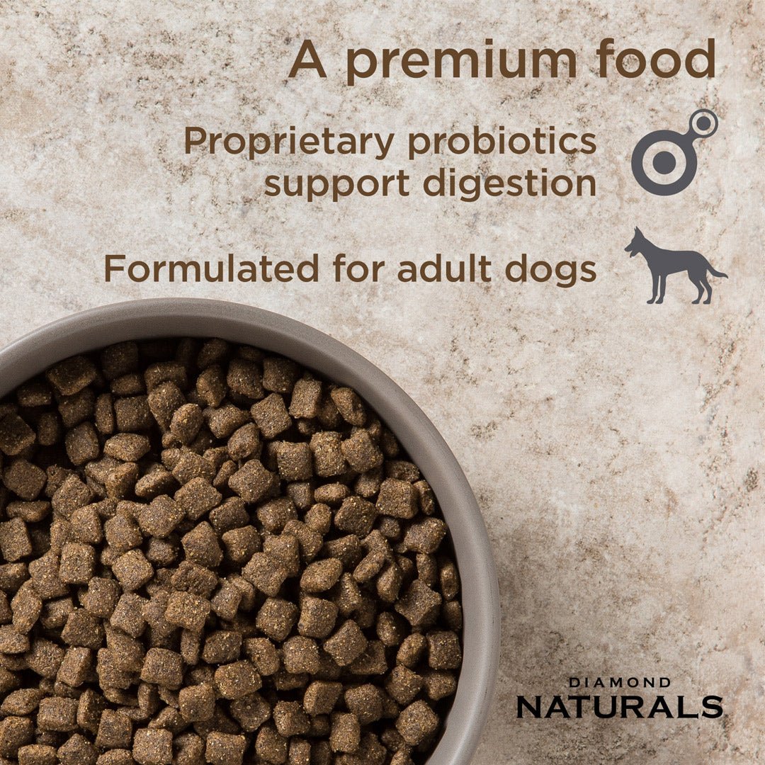 Diamond Naturals Adult Dog Lamb Meal & Rice Formula - 2Kg (4.40 lbs) - Shopivet.com