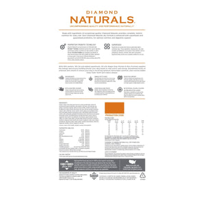 Diamond Naturals All Life stages Dog Chicken & Rice Formula - 15 Kg (33 lbs) - Shopivet.com