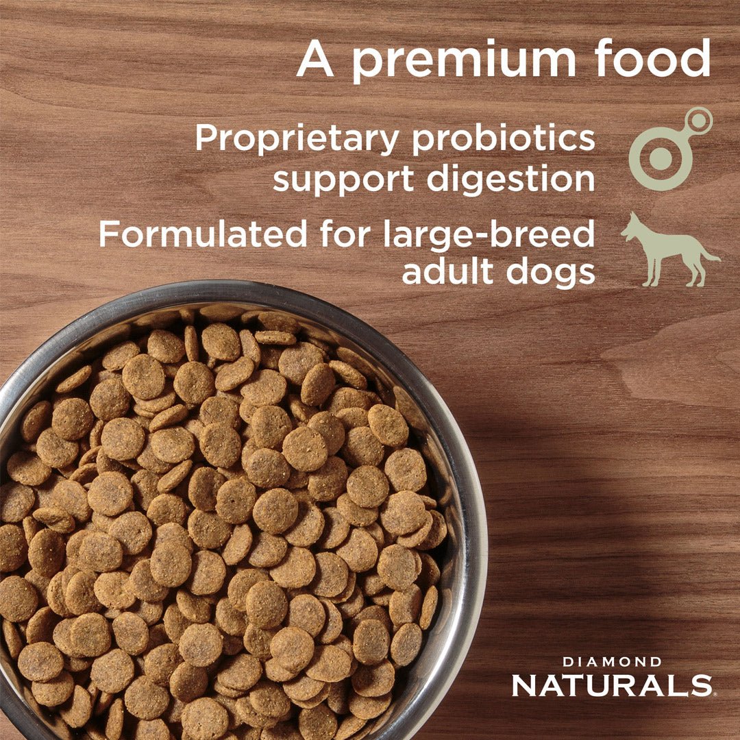 Diamond Naturals Large Breed Adult Dog Chicken & Rice Formula - 2 Kg (4.40 lbs) - Shopivet.com