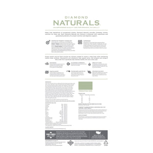 Diamond Naturals Large Breed Adult Dog Lamb Meal & Rice Formula - 15.00 Kg(33 lbs) - Shopivet.com