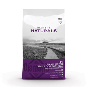 Diamond Naturals Small Breed Adult Dog Chicken & Rice Formula - 2Kg (4.40 lbs) - Shopivet.com