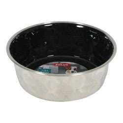 Diamonds Stainless Non - Slip Dog Bowls - Black 1.15L - Shopivet.com