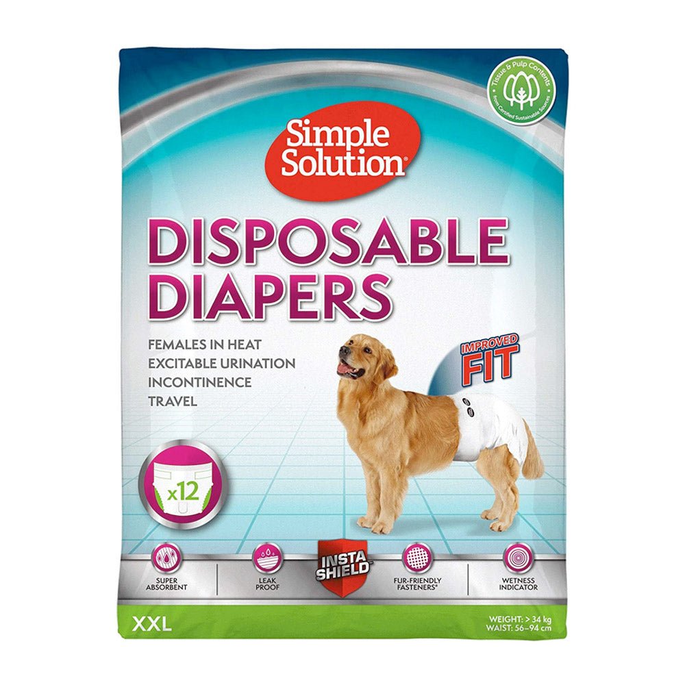 Disposable Diapers - XS - Shopivet.com