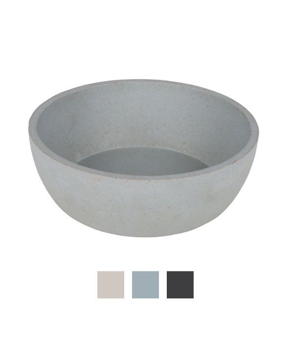 District 70 Bamboo Dog Bowl - ICE BLUE Small - Shopivet.com