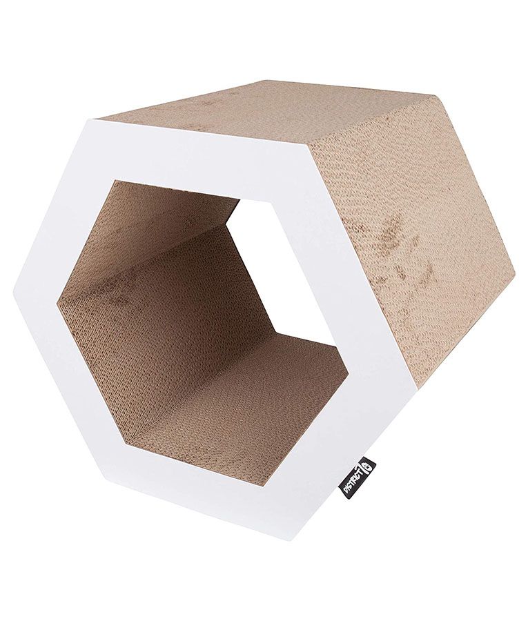 District 70 Hexa Cardboard Cat Scratcher - Shopivet.com