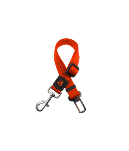 Doco 28 & Signature Dog Car Safety Belt (2.5 x 70 cm) - LARGE (DCS1928L)[Color - Safety Orange] - Shopivet.com