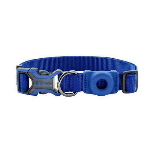 DOCO® AirTag D - ring Collar 2.0 x 34 - 51cm(M) Navy Blue - Shopivet.com