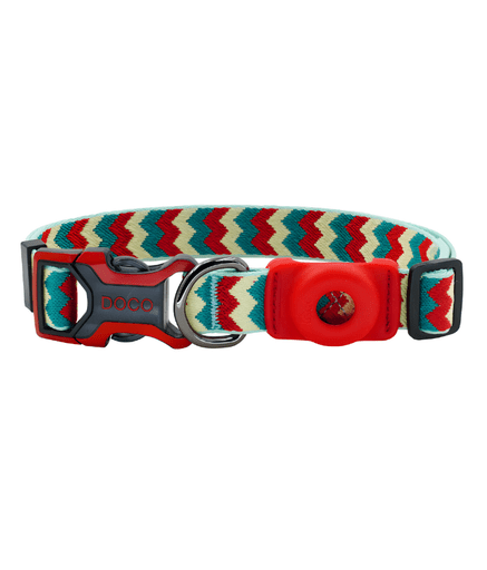 DOCO® AirTag D - ring Collar ATC - 23002 - D11 [Size - M (2.0 x 34 - 51cm)] - Shopivet.com