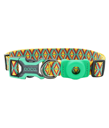 DOCO® AirTag D - ring Collar ATC - 23002 - D16L (2.5 x 45 - 68cm), Large [Size - L (2.5 x 45 - 68cm)] - Shopivet.com