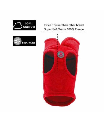 DOCO® ALL DAY WARM FLEECE OUTER (DFP001)[Size - M, Color - Safety Lime] - Shopivet.com