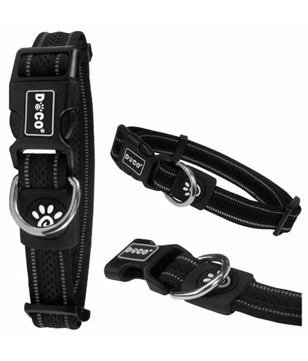 DOCO® Athletica Air Collar (DCA002)[Color - Black, Size - L] - Shopivet.com