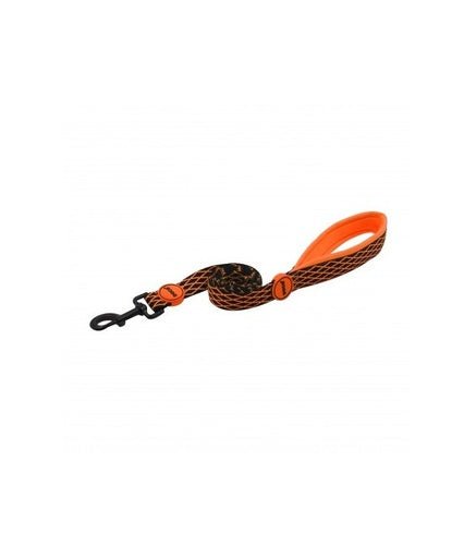 DOCO Diamante Leash With Handle 4ft (DPN1048) - 2.5 X 120cm[Color - Orange, Size - S] - Shopivet.com