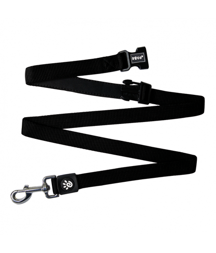 DOCO® Easy - Snap - HANDS FREE Leash 6ft (DCS2072)[Color - Black, Size - L] - Shopivet.com