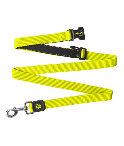 DOCO® Easy - Snap - HANDS FREE Leash 6ft (DCS2072)[Size - L, Color - Safety Lime] - Shopivet.com