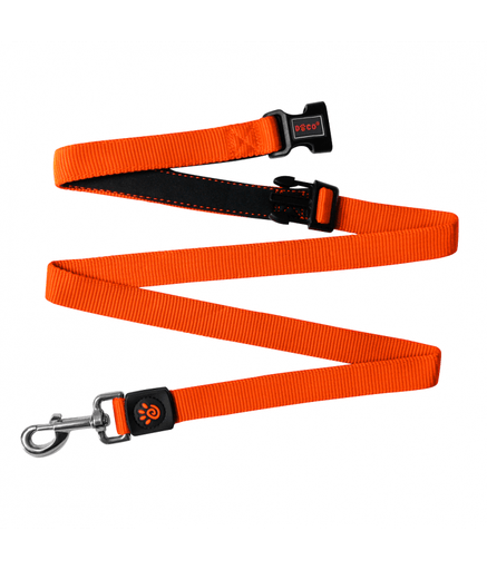 DOCO® Easy - Snap - HANDS FREE Leash 6ft (DCS2072)[Size - L, Color - Safety Orange] - Shopivet.com