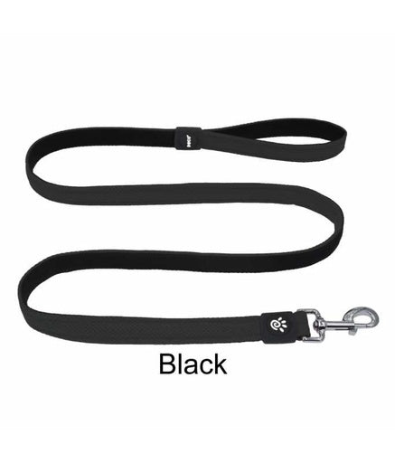 DOCO® JELLY BEAN LEASH 6ft (DCA1160)[Color - Black, Size - S] - Shopivet.com