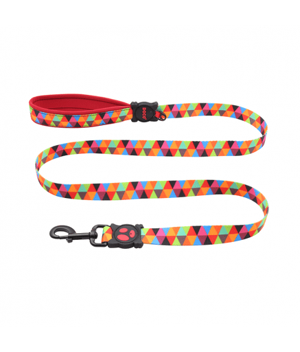 DOCO® LOCO Leash - 5ft (DCL1060)[Size - M, Texture - Triangles] - Shopivet.com