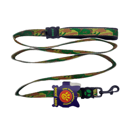 DOCO® LOCO Leash - 6ft (DCL1072) - Texture - Camouflage, Sizes - S - Shopivet.com