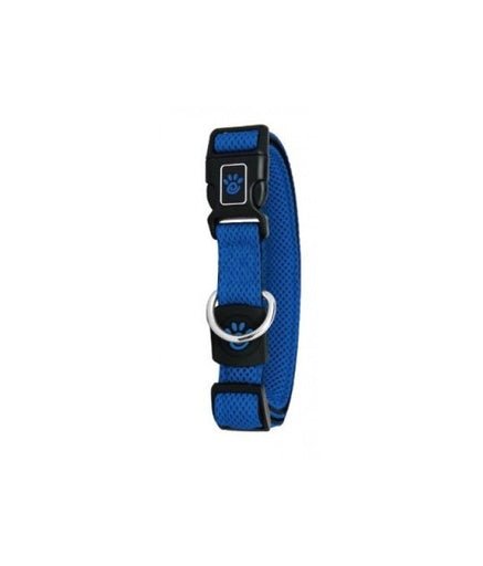 Doco Puffy Mesh Collar (DCA102)[Color - Blue, Size - XL] - Shopivet.com