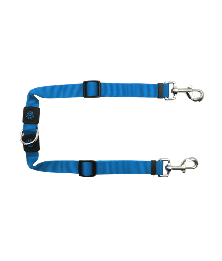 DOCO® Signature Coupler Nylon Dog Leash - Adjustable Length (DCSX2)[Size - S, Color - Navy Blue] - Shopivet.com