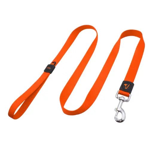 DOCO® Signature Nylon Leash - 4ft - 1.5 x 120cm(S) - S.Orange - Shopivet.com