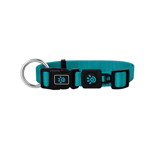 DOCO® Signature O - Ring Collar - 1.5 x 28 - 43cm(S) - Turquoise - Shopivet.com