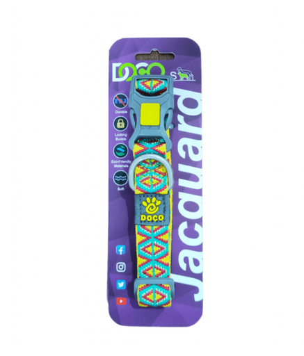 DOCO® Stitched - Weaved Dog Collar (DCJ002)[Size - S, Color - D16] - Shopivet.com