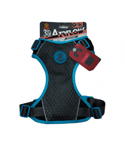 DOCO® Super Comfortable 3D Foam Harness (DCA313)[Color - Grey, Size - M] - Shopivet.com