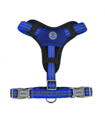 DOCO® VARIO Chest Plate Harness w/Neoprene (DCV206)[Color - Blue, Size - S] - Shopivet.com