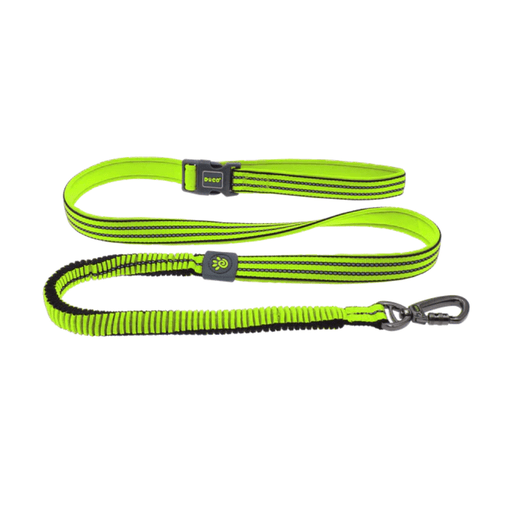 DOCO VARIO Easy Snap BUNGEE Leash - 6ft (DCV2072) - Green, Sizes - S - Shopivet.com