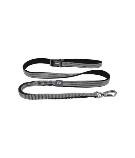 DOCO VARIO Easy Snap BUNGEE Leash - 6ft (DCV2072)[Color - Grey, Size - M] - Shopivet.com