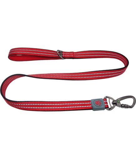 DOCO® Vario Leash - 6ft" (DCV5072)[Color - Maroon, Size - L] - Shopivet.com