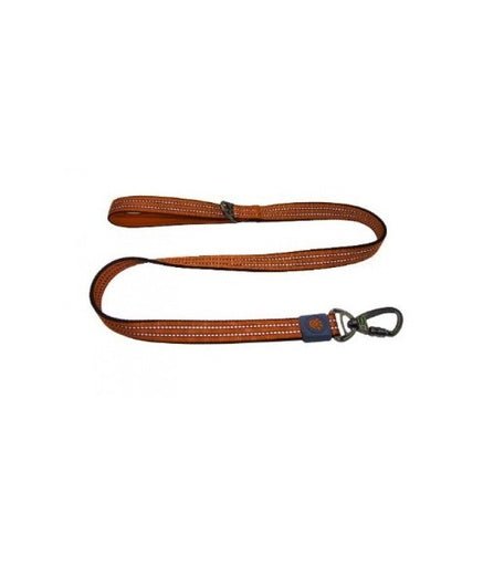 DOCO VARIO Leash with Reflective Thread 4ft - Small[Color - Orange, Size - S] - Shopivet.com