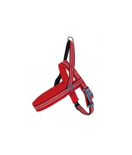 Doco Vario Neoprene Harness Reflective (DCV201)[Color - Red, Size - M/L] - Shopivet.com