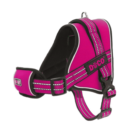 DOCO® VERTEX Power Harness 2.0 x 58 - 76cm(S) R.Pink - Shopivet.com