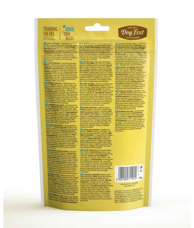 Dog Fest Training Treats 90g - Shopivet.com