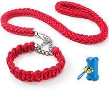 Dog leashes Braid Thick Dog Lead Rope Heavy Duty - Shopivet.com
